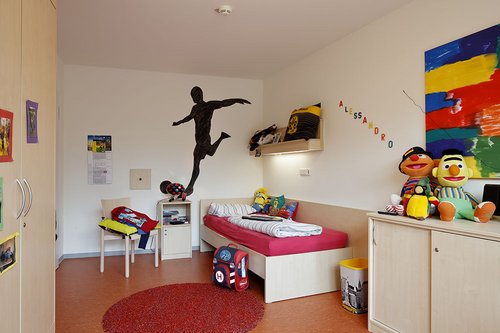 Ein Kinderzimmer.