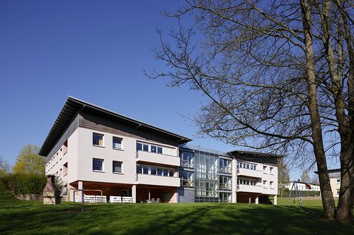 Unser Haus St. Theresa von der Rückseite.